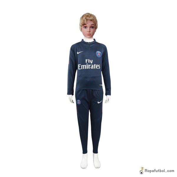 Chandal Niños Paris Saint Germain 2017/18 Azul